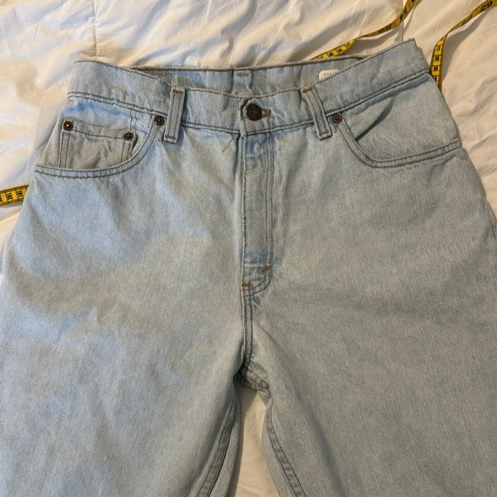 Vintage 90’s 🇺🇸Made in USA Light Wash Levi’s - Picture 4 of 9